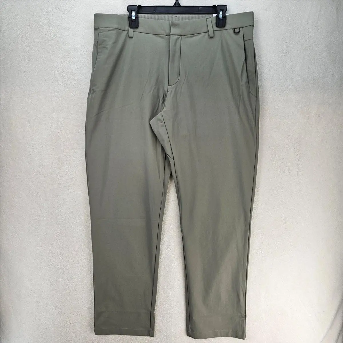 Nike Men`s 36X32 Dri Fit Adv Training Pants Light Olive Stretch Tapered