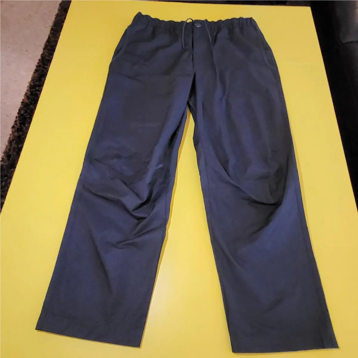Nike Tech Loose Water Repel Pants Anthracite Black Men`s Sz Large HJ0647-060