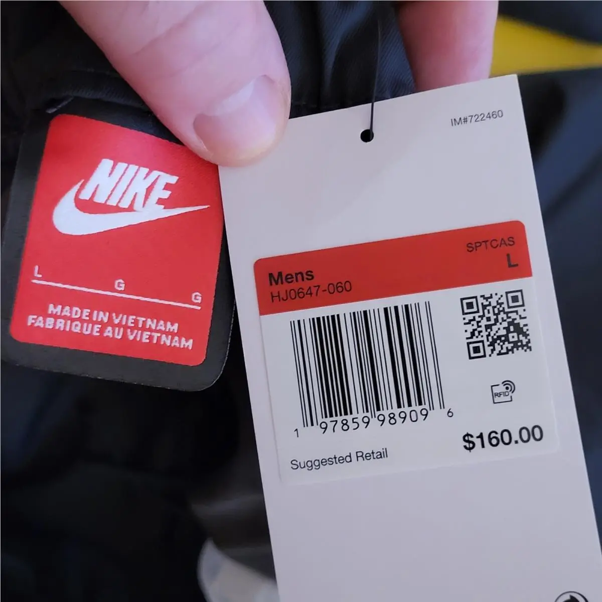 Nike clothing - Nike Tech - Tech - Black (UPC: 197860032941) 0