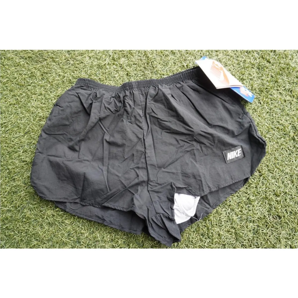 Nike Vintage 90`S Blue Shorts Coolmax Dupont Supplex Large