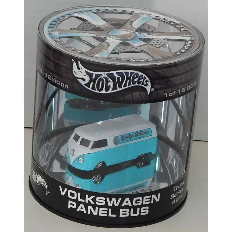 Volkswagen Panel Bus VW Van Real Riders Hot Wheels Showcase Truck Series