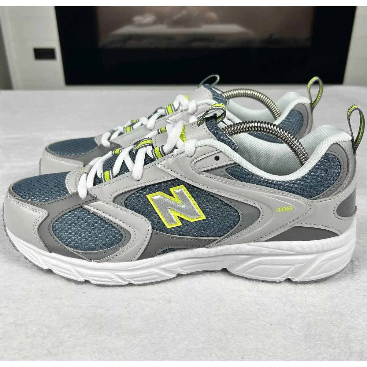 New Balance shoes - New Balance 408 - U4082F5 - Grey/Blue (UPC: 0198689903085) 0