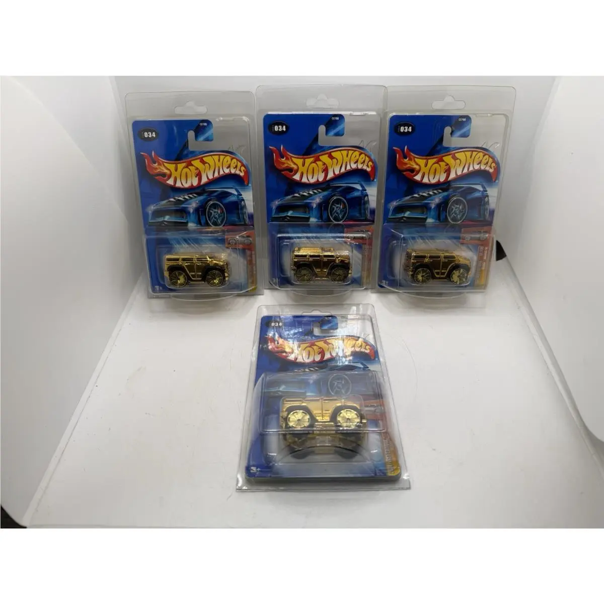 Hot Wheels Hummer H2 2004 First Edition Blings Gold 4