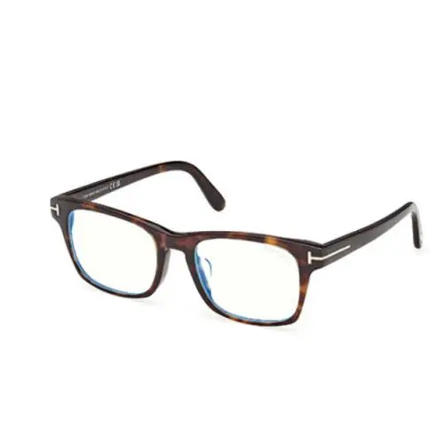 Tom Ford 6150 D B 052 Dark Havana Square 55mm Men`s Eyeglasses