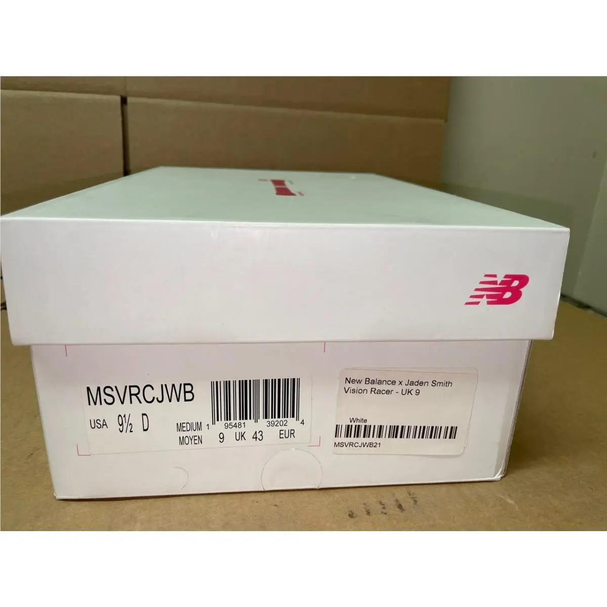 New Balance shoes - Jaden Smith x New Balance Vision Racer - White (UPC: 195481392024) 0