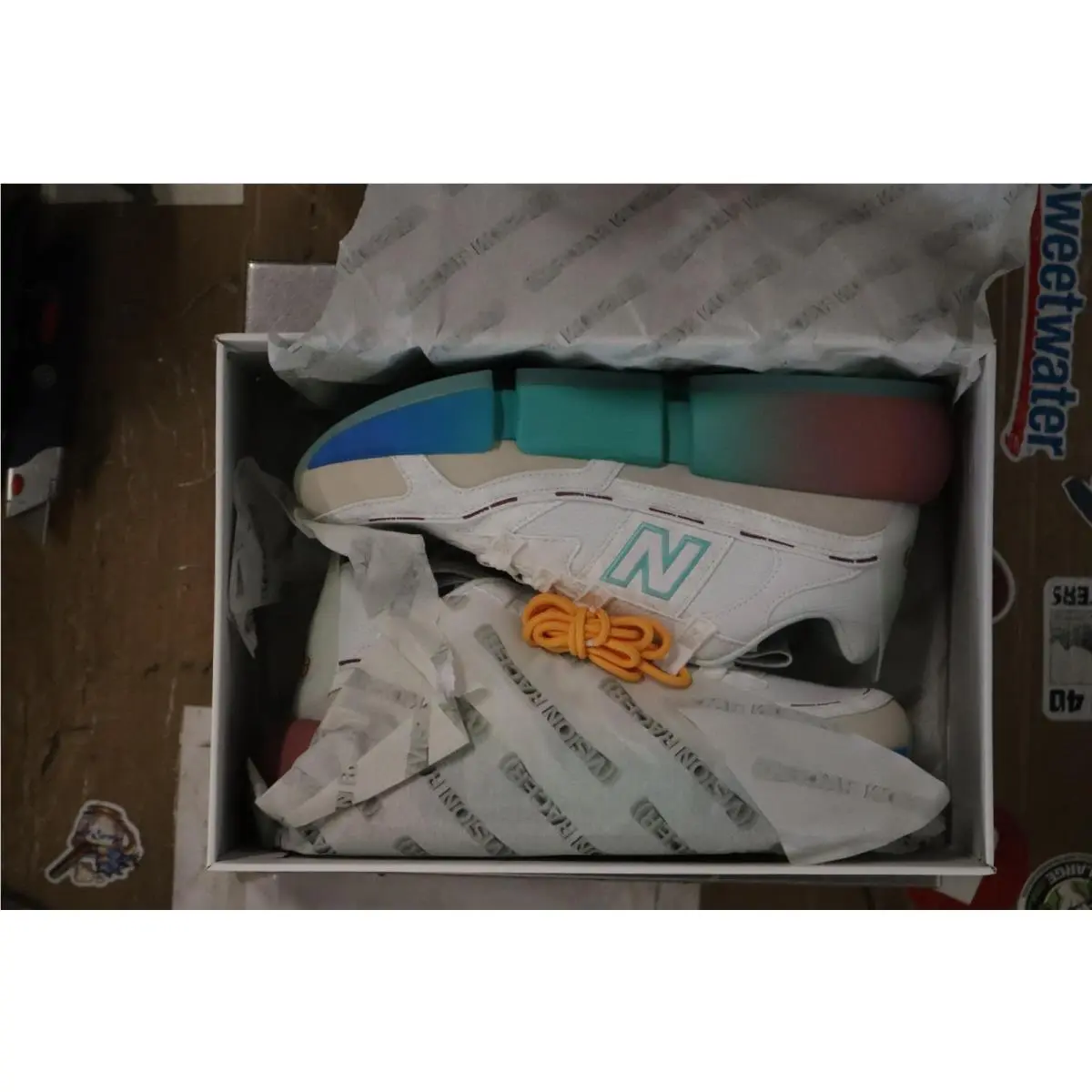 New Balance shoes - Jaden Smith x New Balance Vision Racer - White (UPC: 195481392024) 1