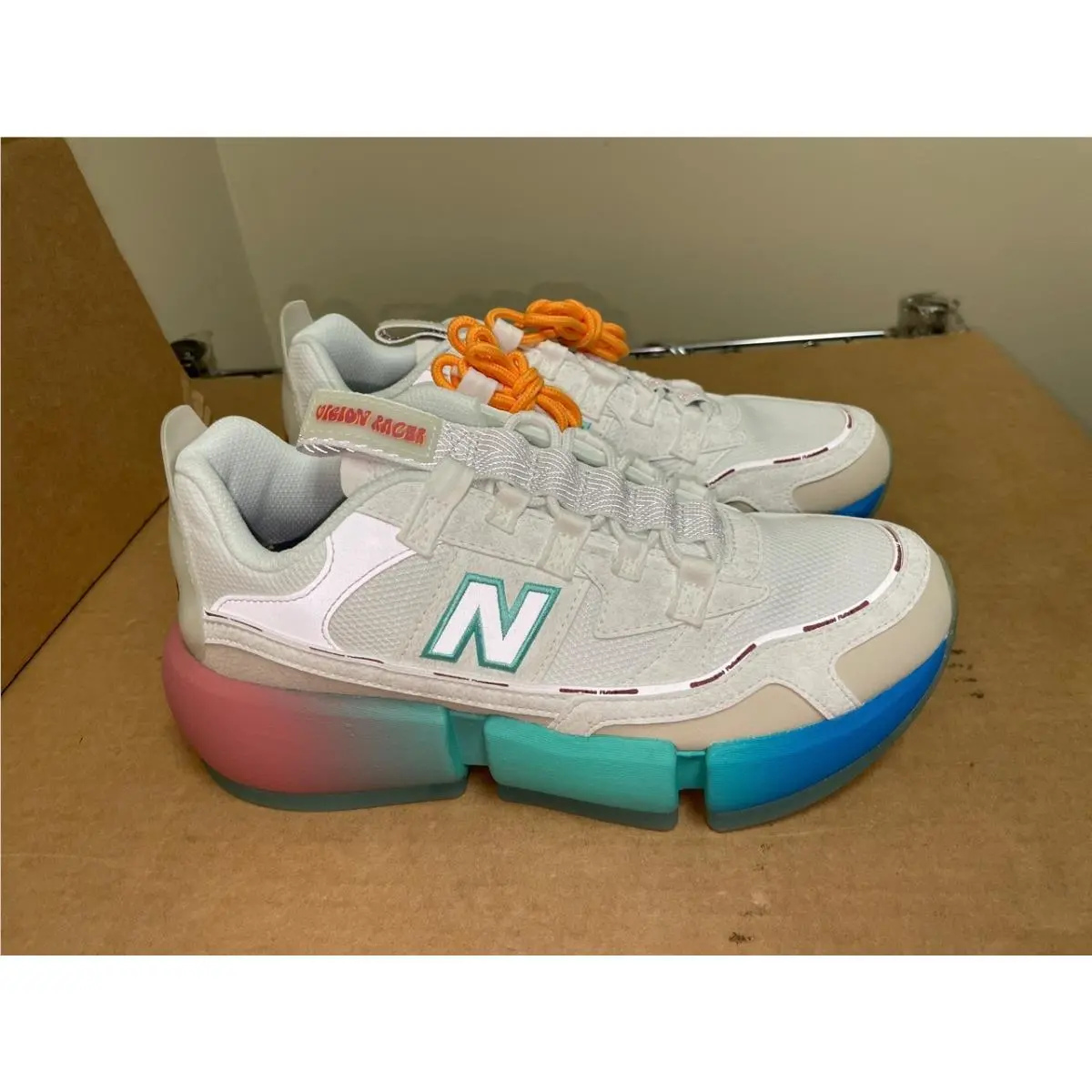 New Balance shoes - Jaden Smith x New Balance Vision Racer - White (UPC: 195481392024) 4