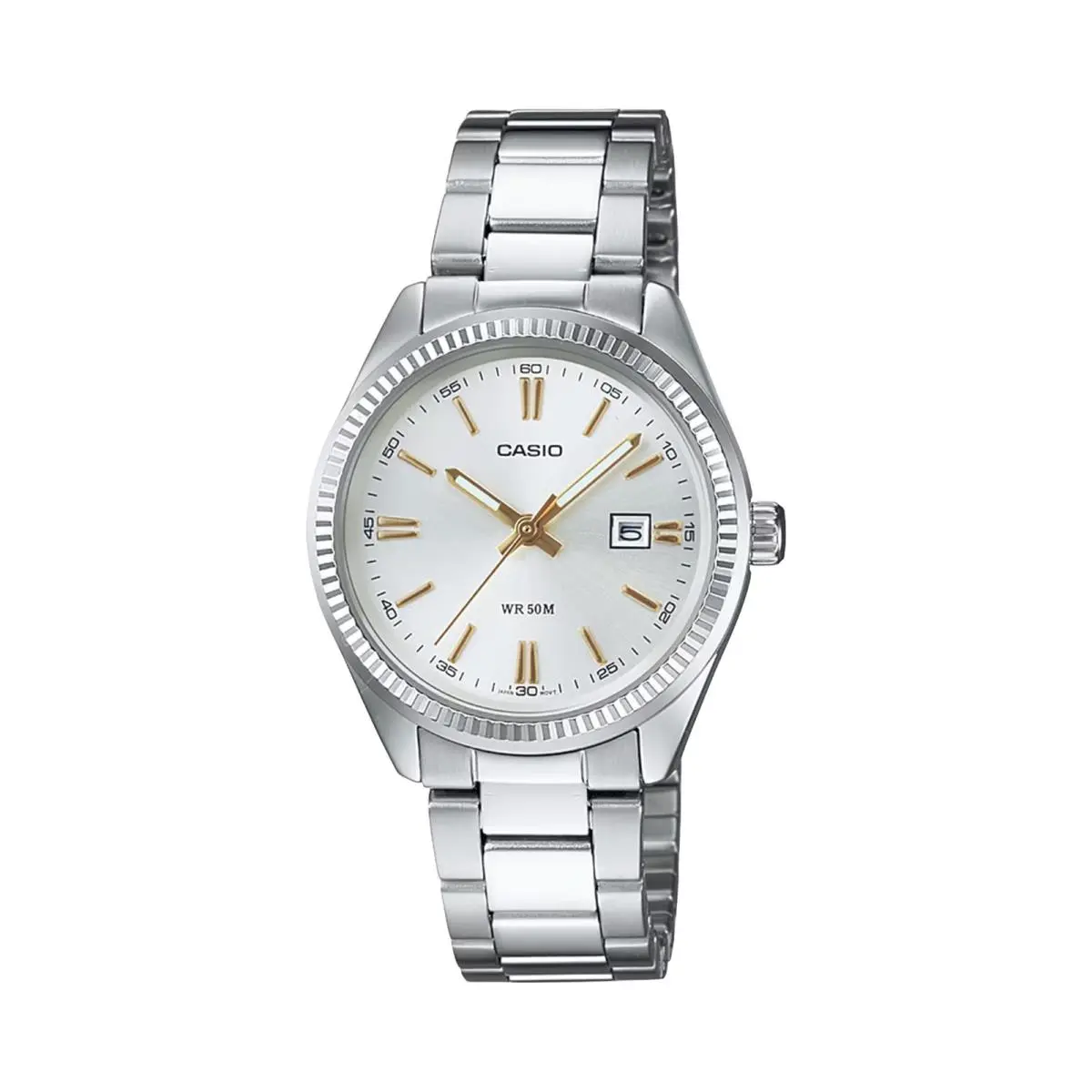 Women’s Classic Silver Dial Stainless Steel Analog Watch - LTP-1302D-7A2V by Casio