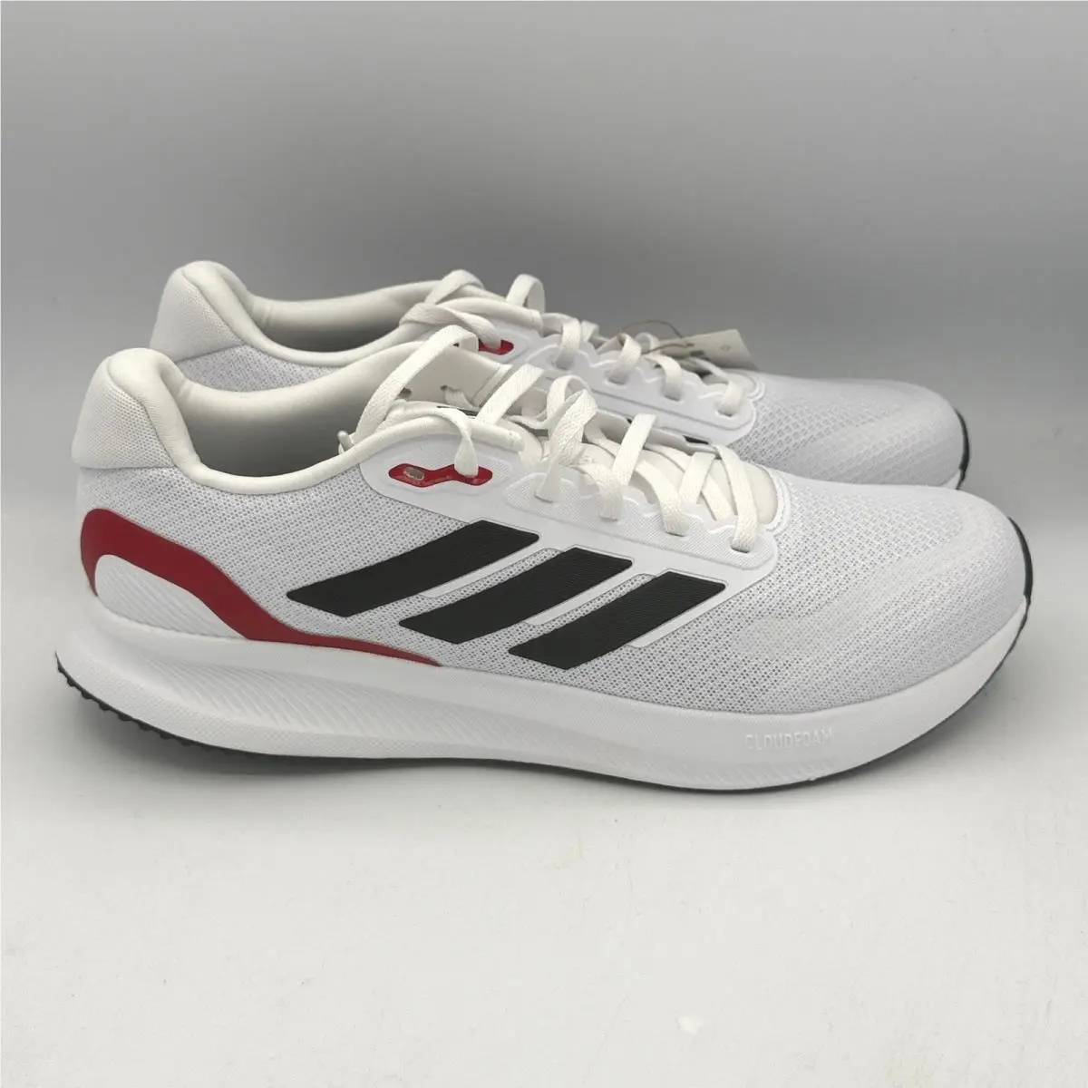 Adidas Runfalcon 5 Running Shoes Mens Cloudfoam White Black Red 11 IE8818