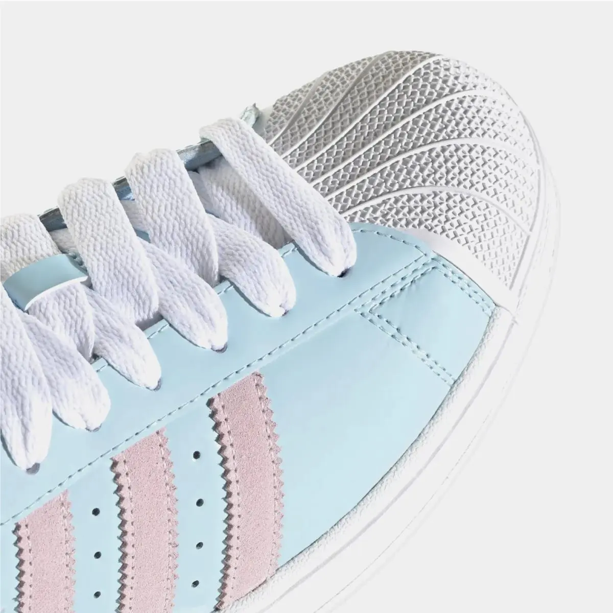 Adidas shoes - adidas Superstar II - Superstar - KH9034 - Ice/Blue/Pink/White 0