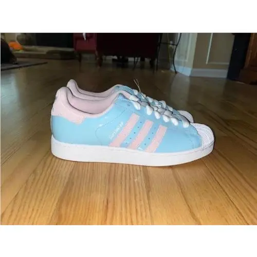 Adidas shoes - adidas Superstar II - Superstar - KH9034 - Ice/Blue/Pink/White 4