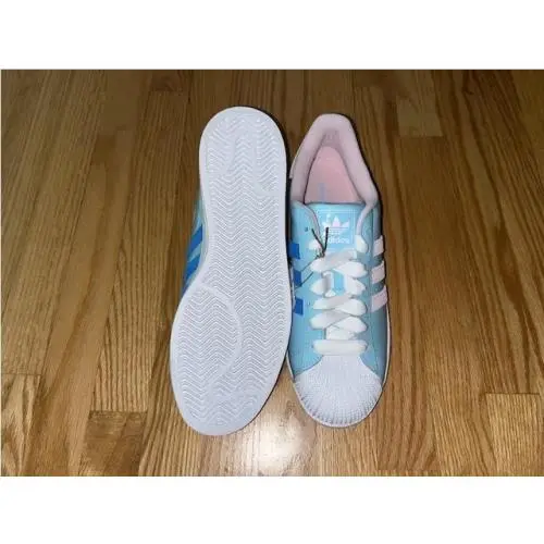 Adidas shoes - adidas Superstar II - Superstar - KH9034 - Ice/Blue/Pink/White 6
