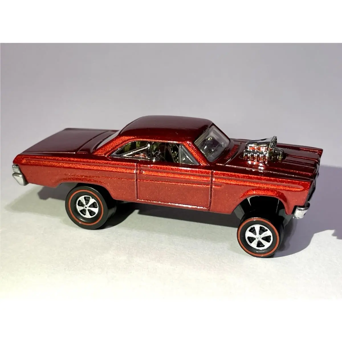 Hot Wheels `65 Mercury Comet Cyclone Gasser Custom Made Redline