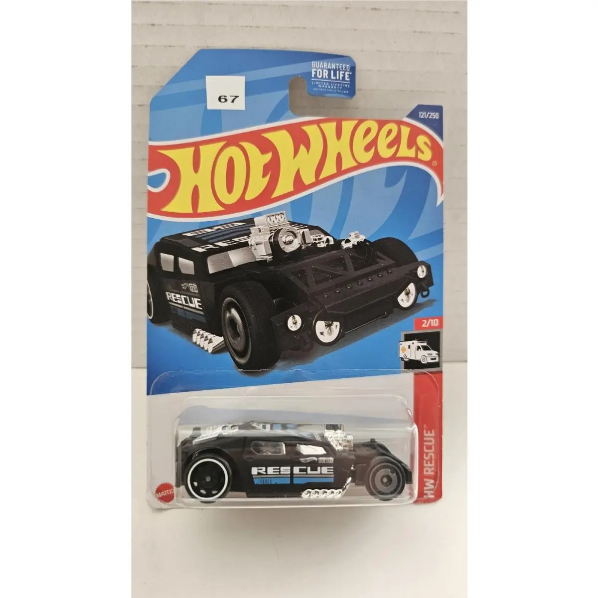 Hot Wheels HW Rescue Lethal Diesel 2/10 Car Diecast 1:64 Scale Model Kit Plastic