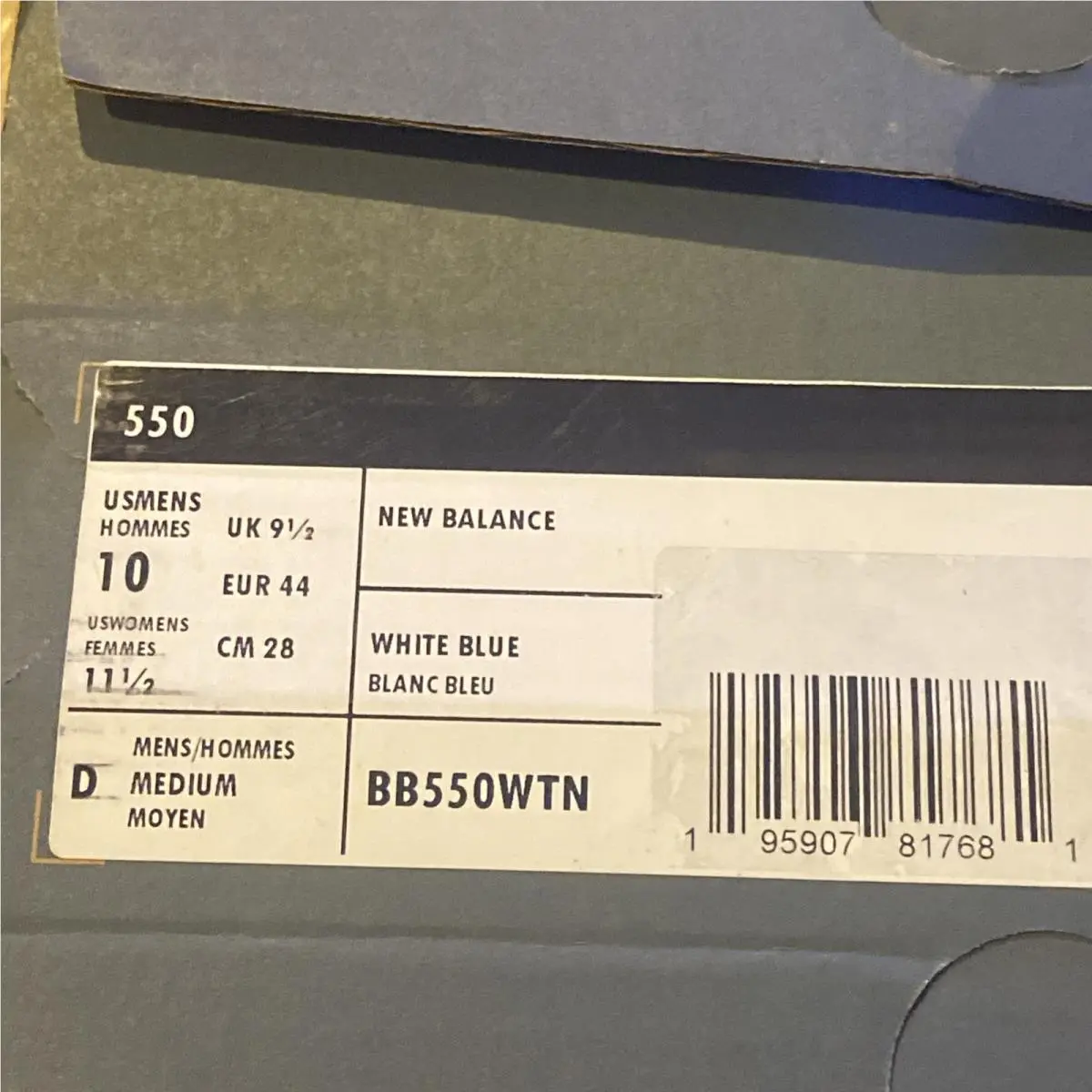 New Balance shoes - New Balance 550 - BB550PWC-2E - White 4