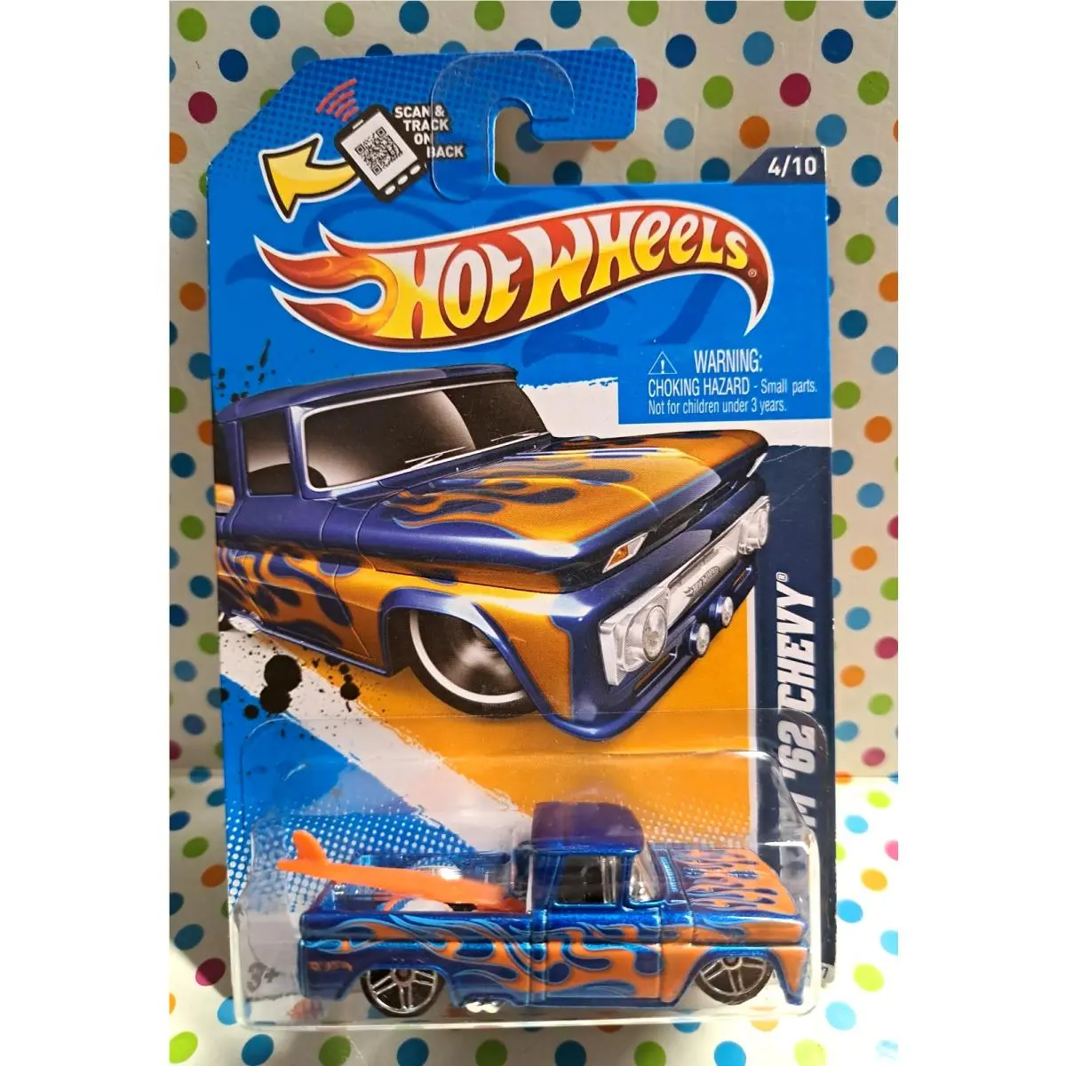 Hot Wheels Heat Fleet `12 Custom `62 Chevy