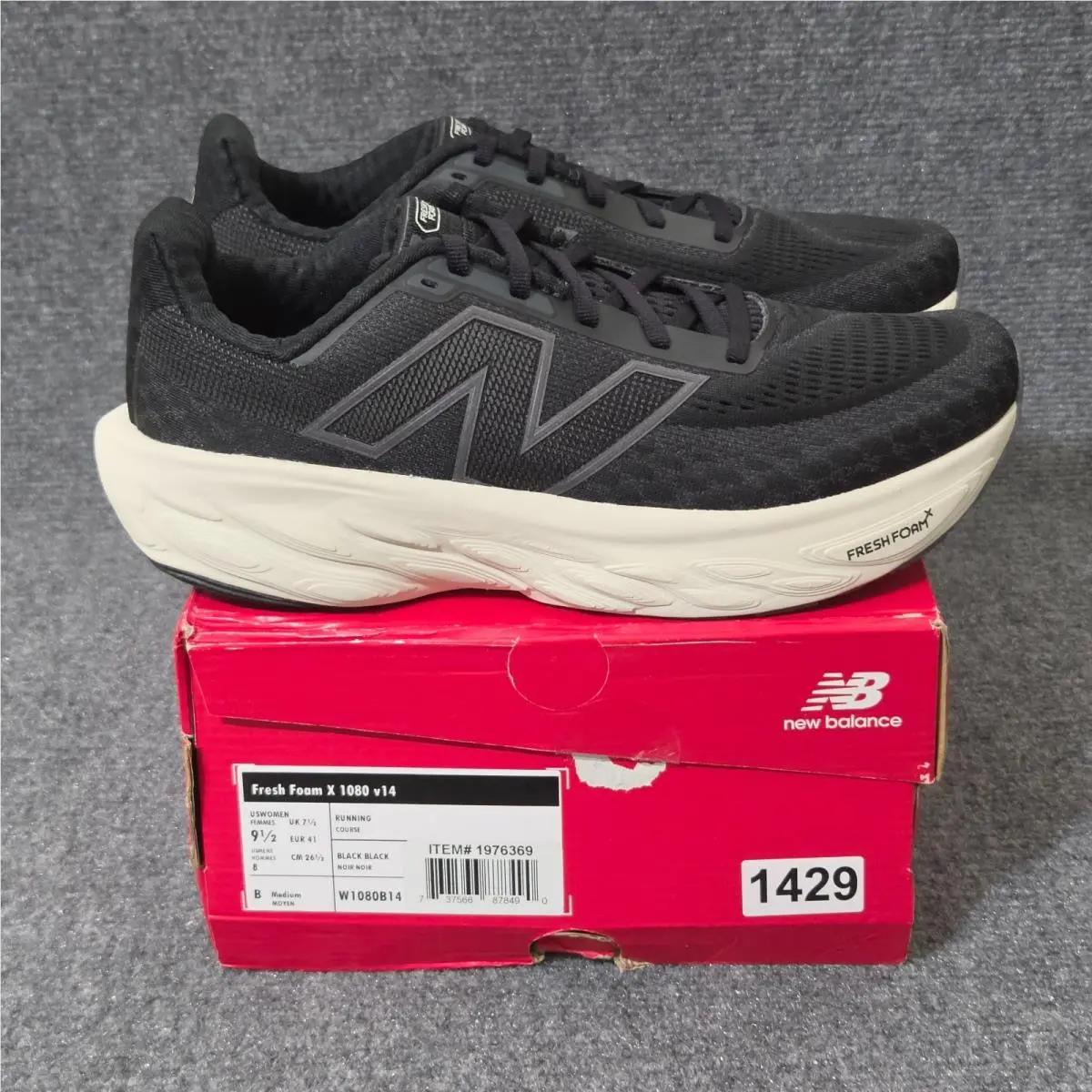 New Balance shoes - New Balance Fresh Foam 1080 - Black 0