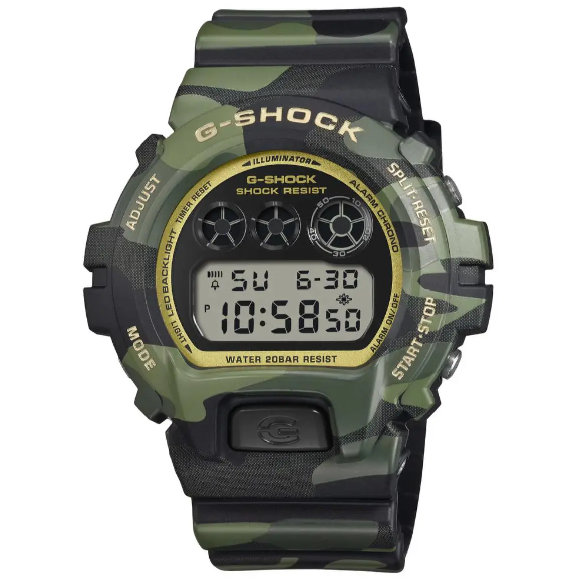 G-shock  Bold Camo Series DW6900CMG-3 Camo Gold 2026 Withtags by Casio