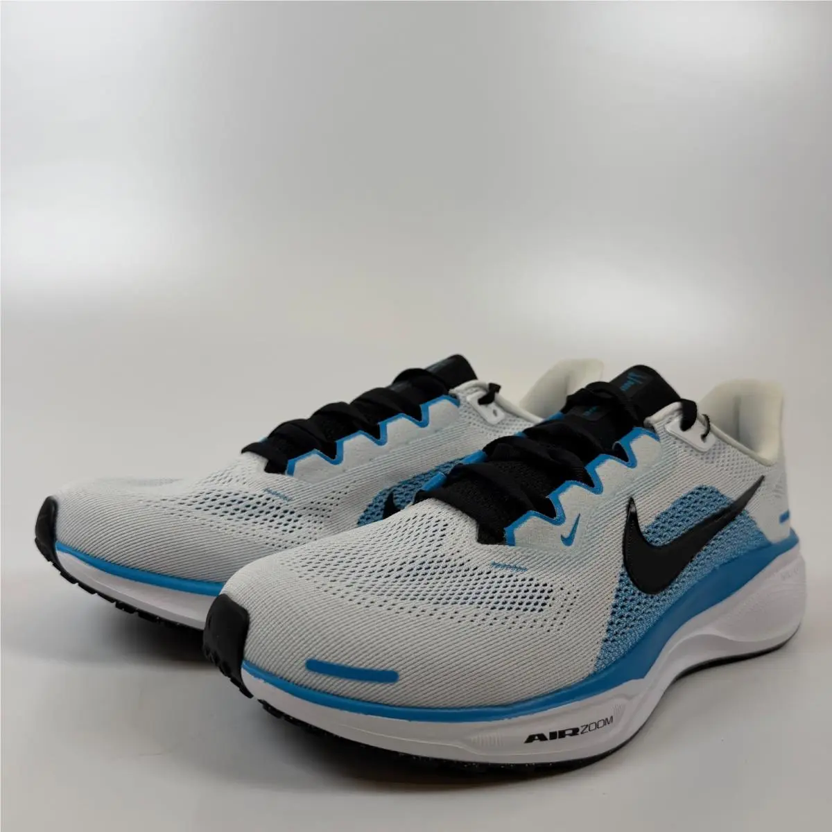 Nike Air Zoom Pegasus 41 White Blue Hero Black FD2722-119 Mens 8.5 Running Shoes
