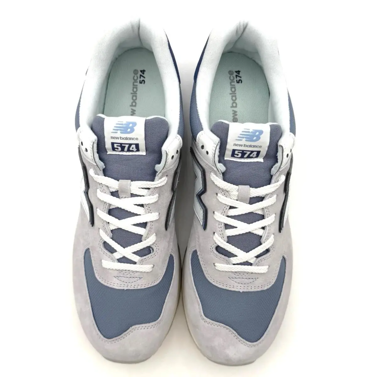 New Balance shoes - New Balance 574 - Gray, Manufacturer: Pearl Grey/NB White (UPC: 197967954672) 4