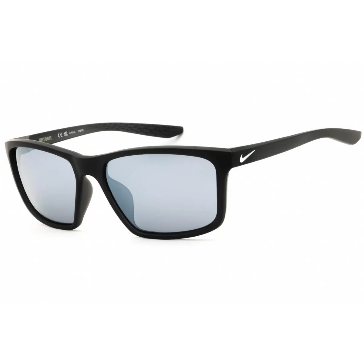 Nike Valiant FJ1996-061 Sunglasses 60mm - Frame: MATTE ANTHRACITE, Lens: SILVER FLASH