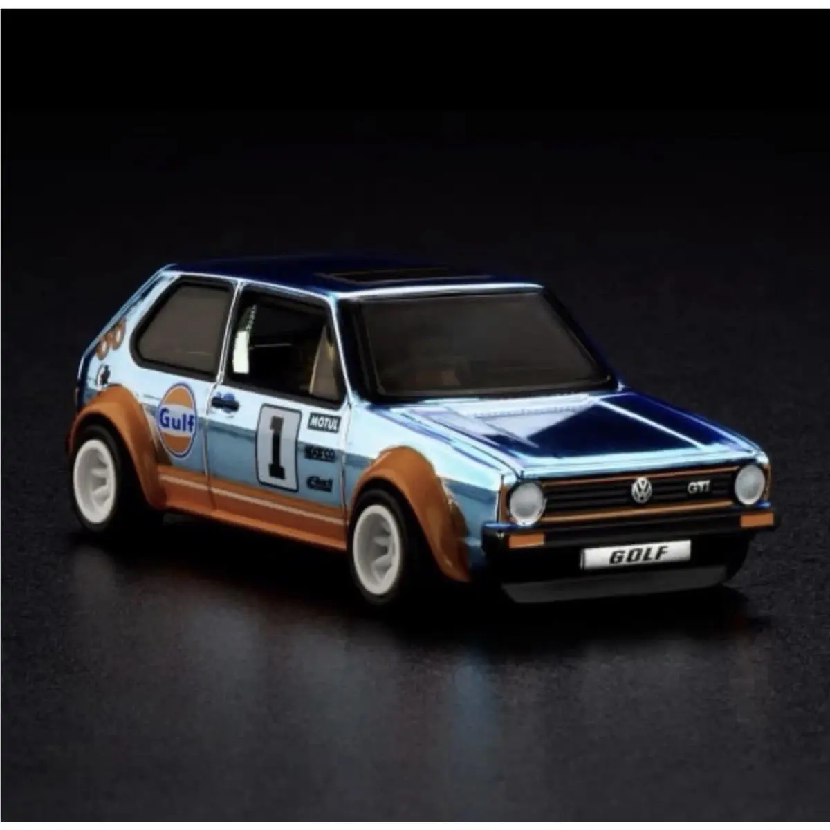 Hot Wheels Rlc Exclusive Gulf 1976 Volkswagen Golf Mk1 Gti IN Hand