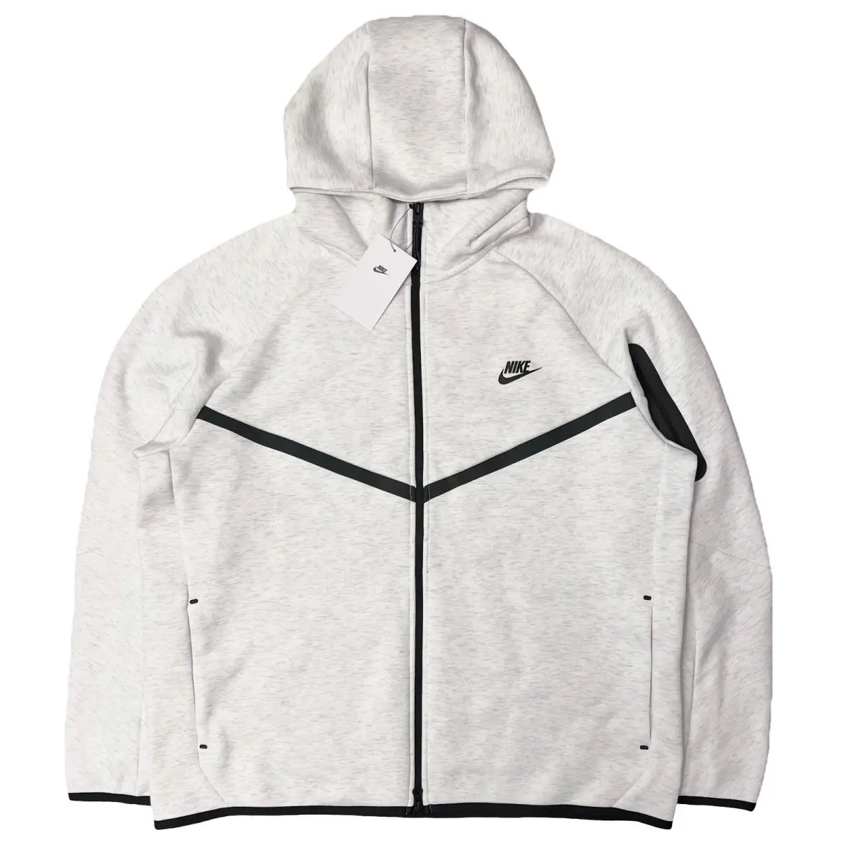 Nike Tech Fleece Windrunner Full-zip Jacket HV0949-051 Burch Grey Men`s XL