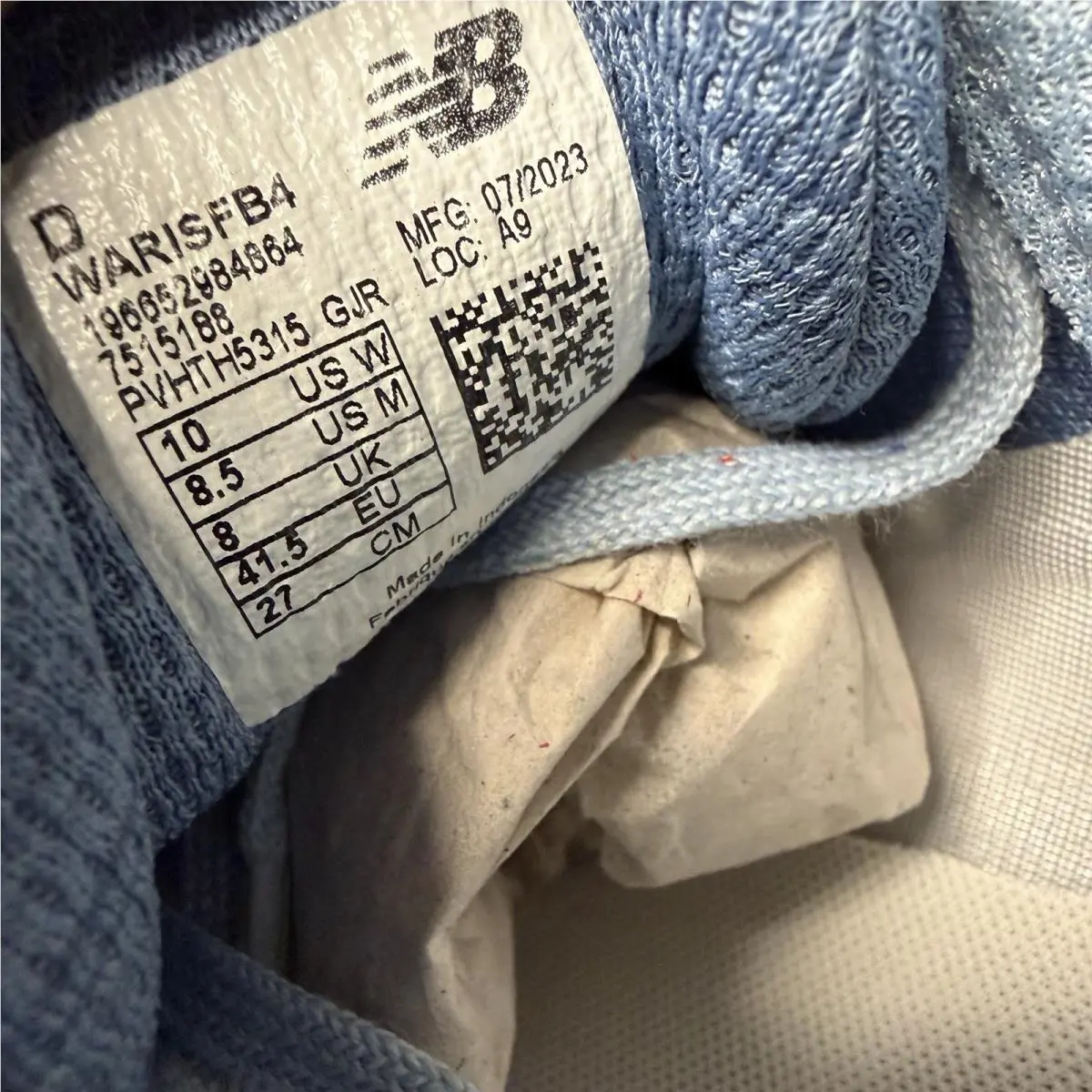New Balance shoes - New Balance Fresh Foam Arishi V4 - WARISFB4 - Blue 6