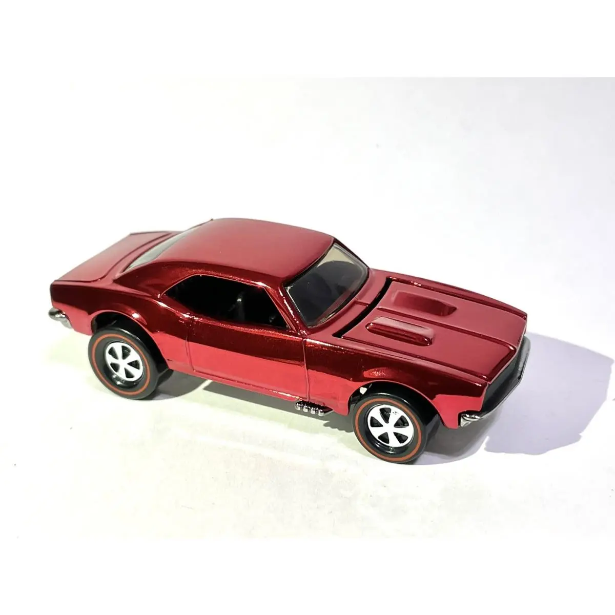 Hot Wheels Custom Made “custom Camaro” Spectraflame Red - Redline