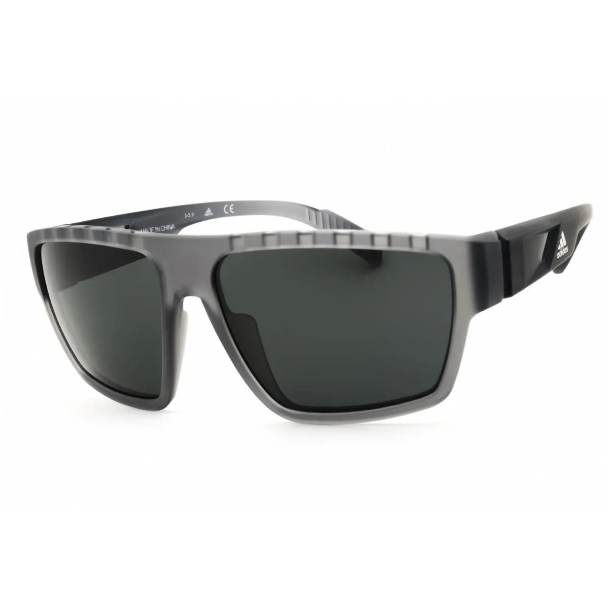 Adidas ADSP08-20A-61 Sunglasses Frame Size 61mm 135mm 15mm Grey Men