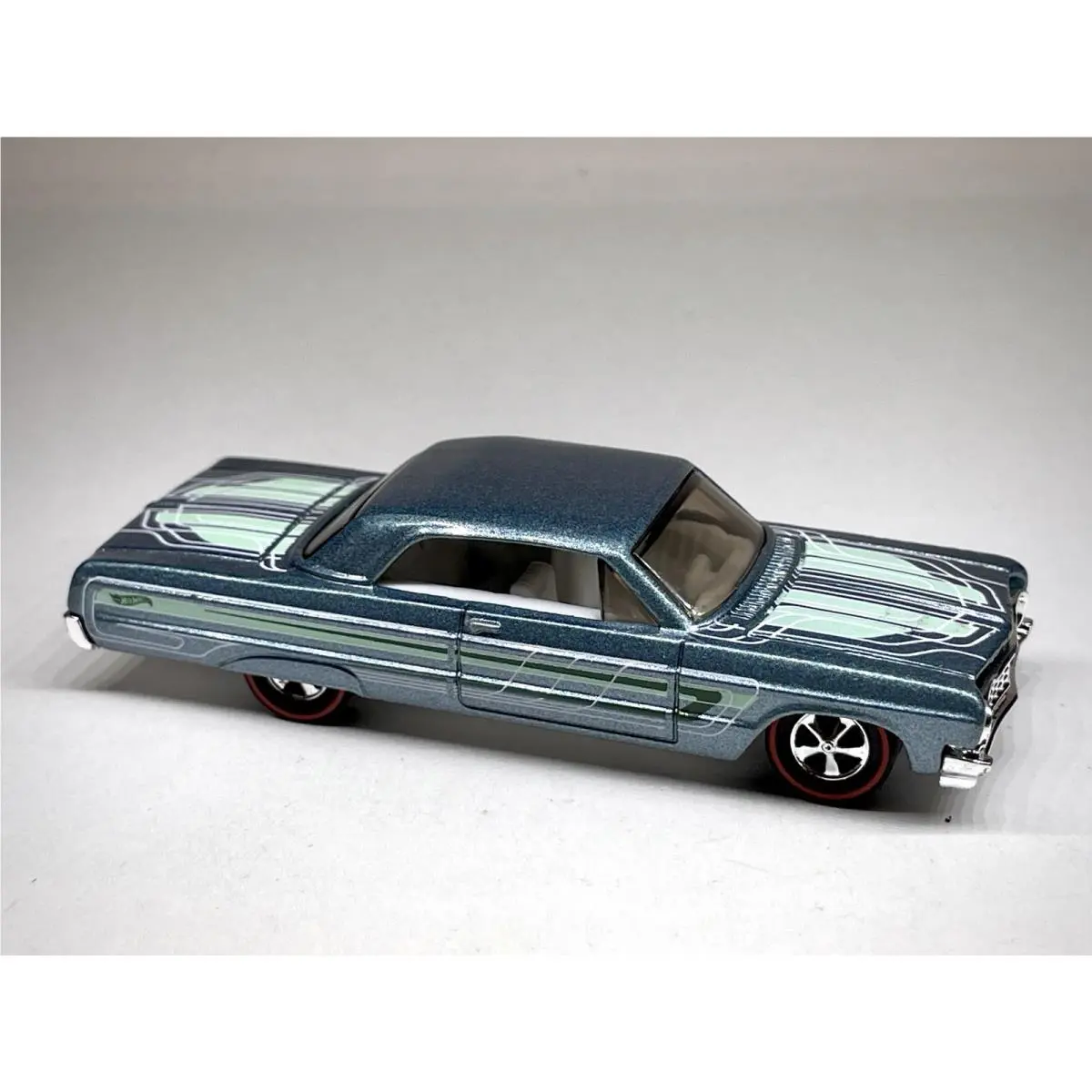 Hot Wheels Custom Made Redline 1964 Impala Diecast Car