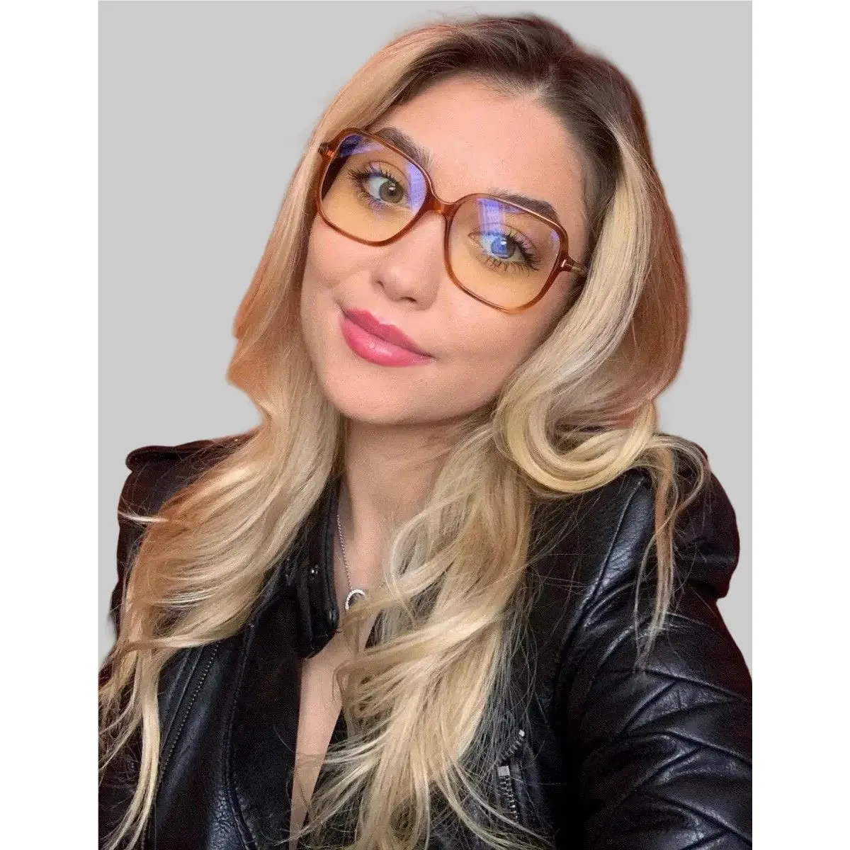Tom Ford TF 55S78B 053 54mm 54-15-140 Brown Women`s Eyeglasses Frame Italy I