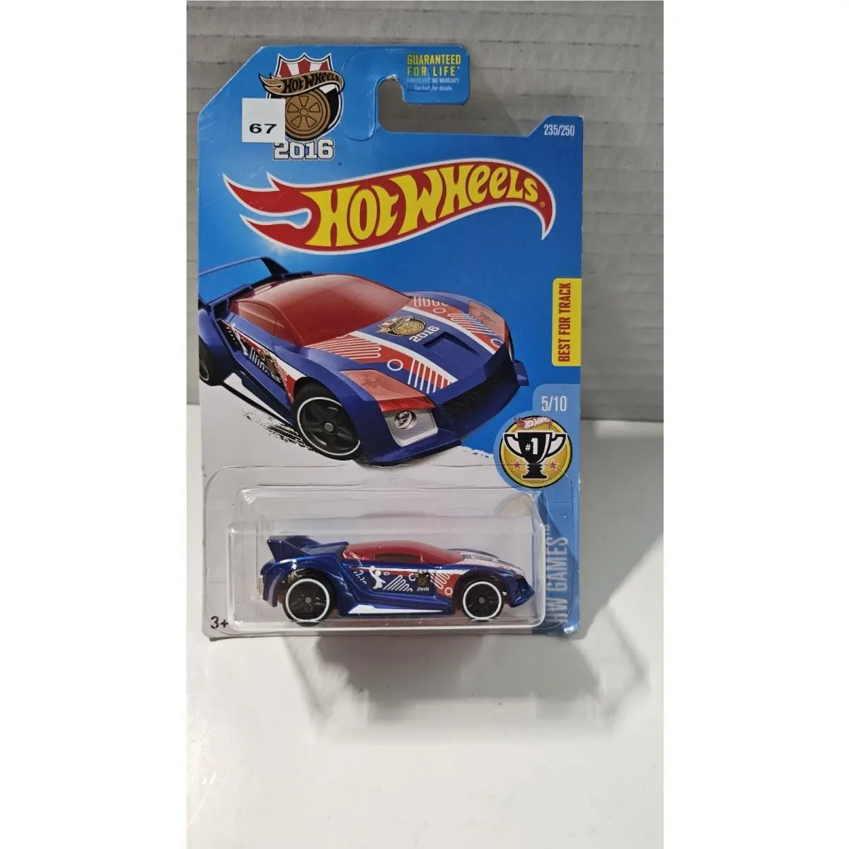 Hot Wheels HW Games Quick N` Sik 5/10 Car Diecast 1:64 Scale Model Kit Plastic