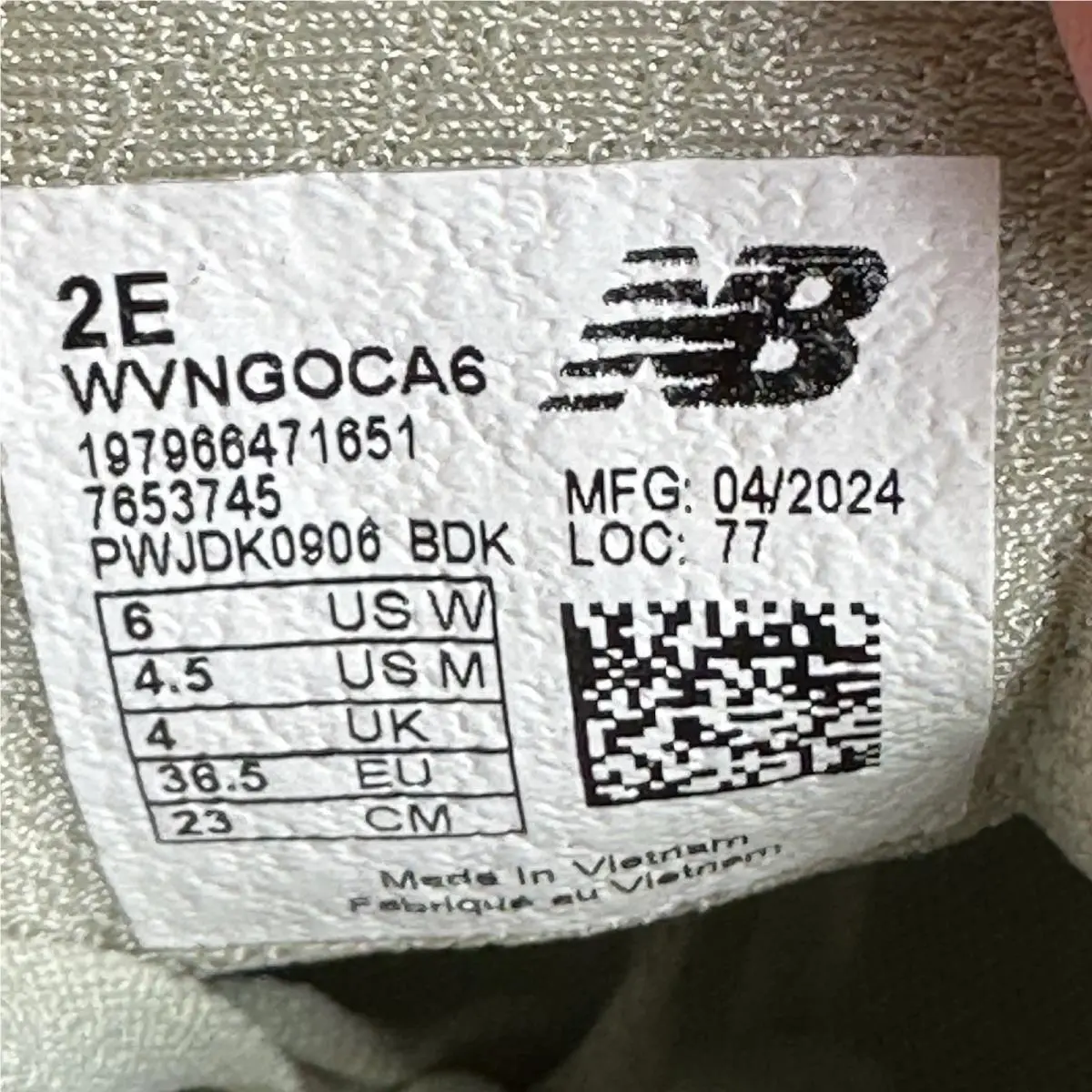 New Balance shoes - New Balance Fresh Foam X Vongo v6 - WVNGOCA6 - Green 6