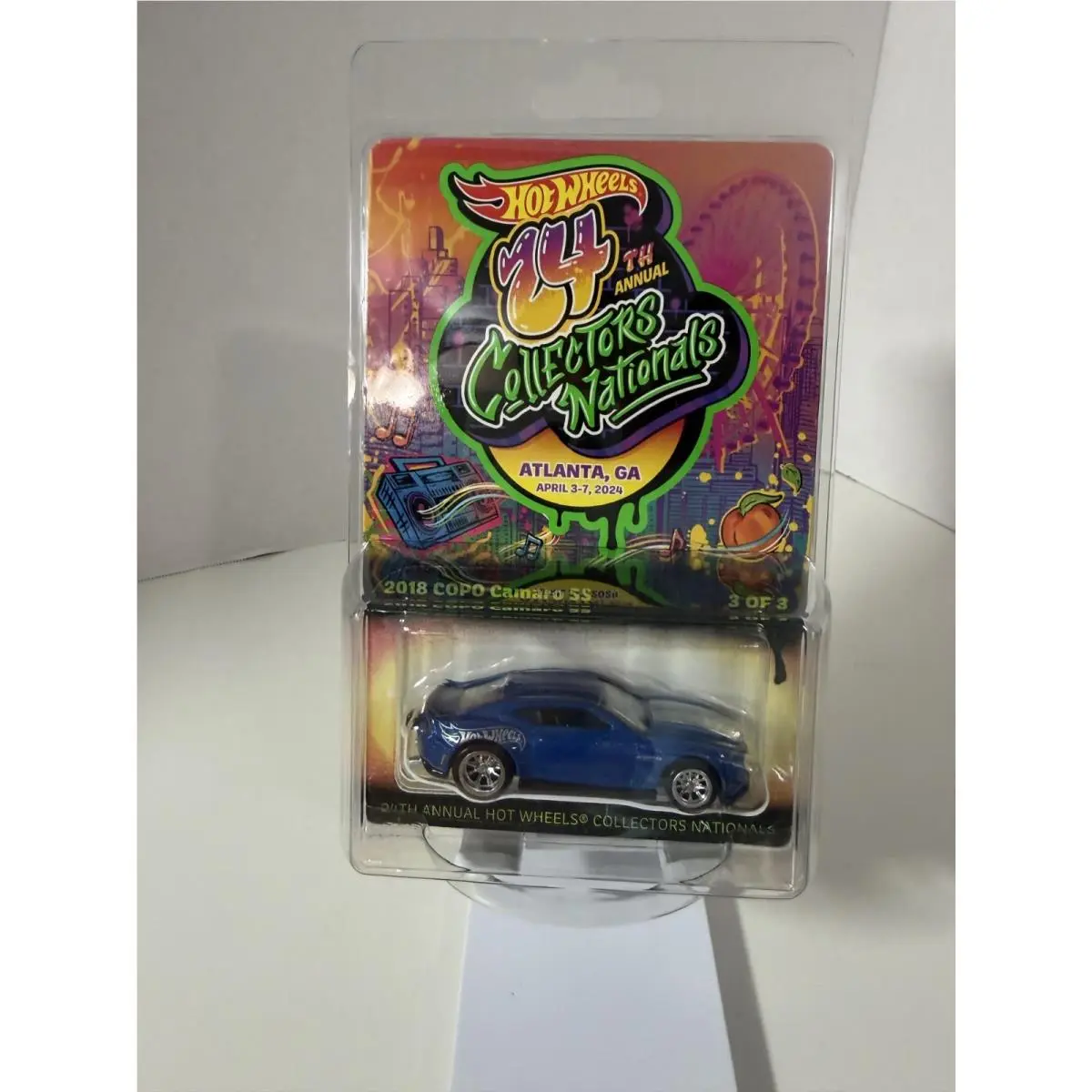Hot Wheels 24TH Collectors Nationals 2018 Copo Chevy Camaro SS 01934