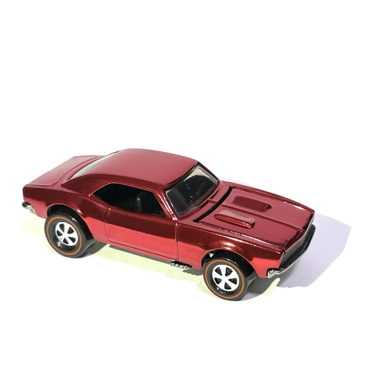 Hot Wheels Custom Made “custom Camaro” Spectraflame Red - Redline