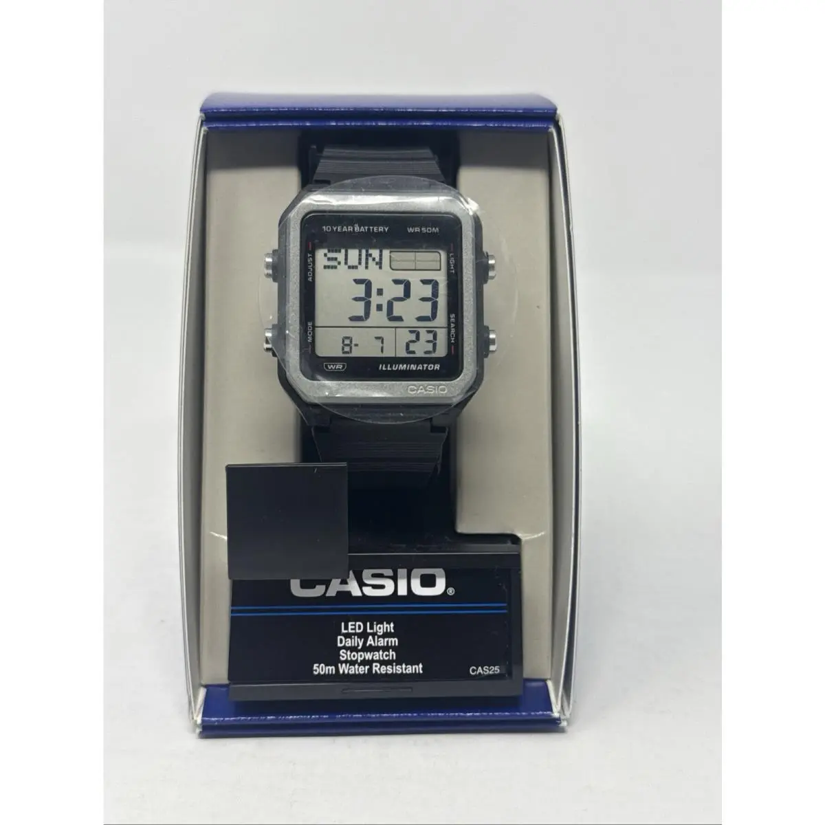 Casio | The W221H-1AV Black Digital Watch The 2026 Hotness