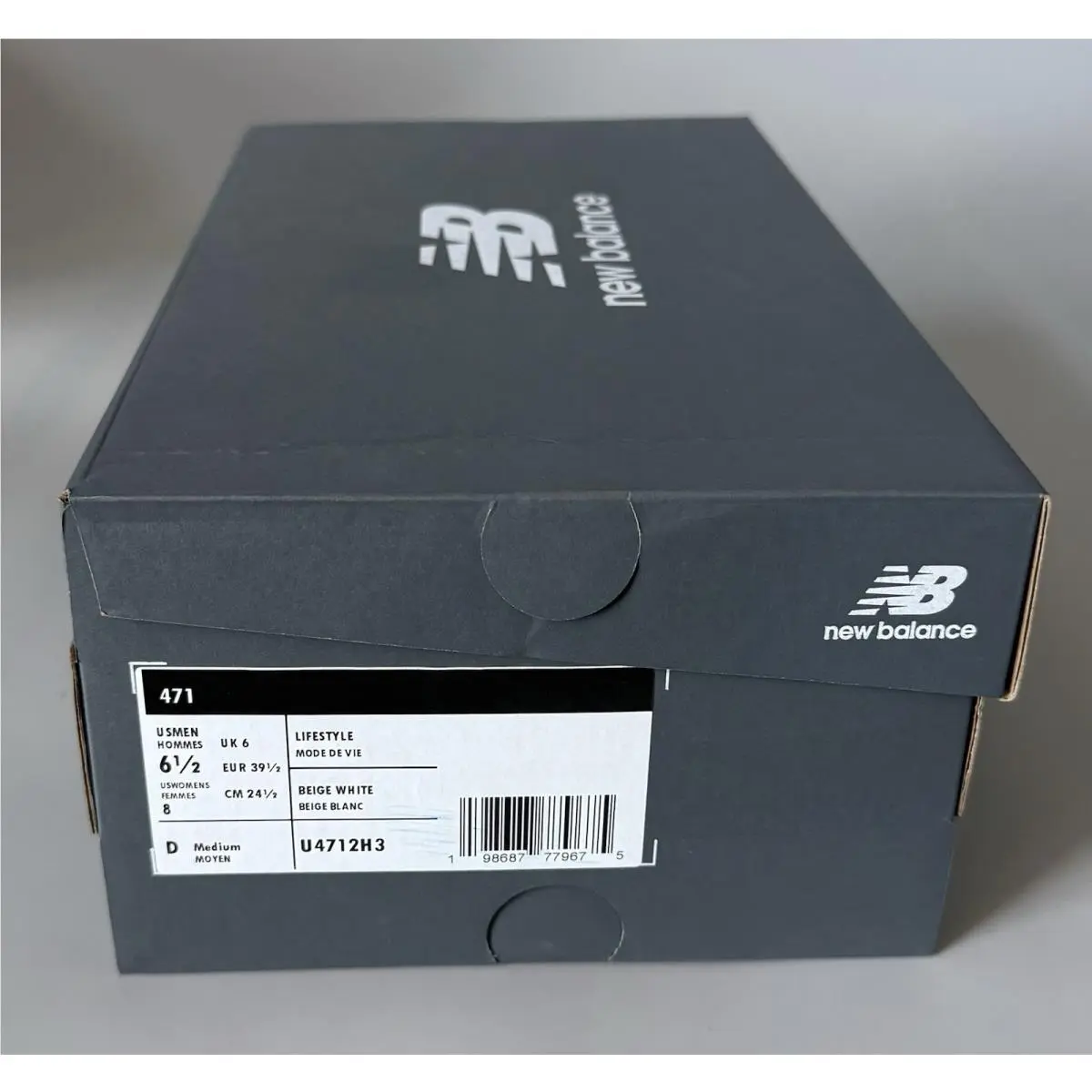 New Balance shoes - New Balance 471 - Beige White (UPC: 0198687779675) 7