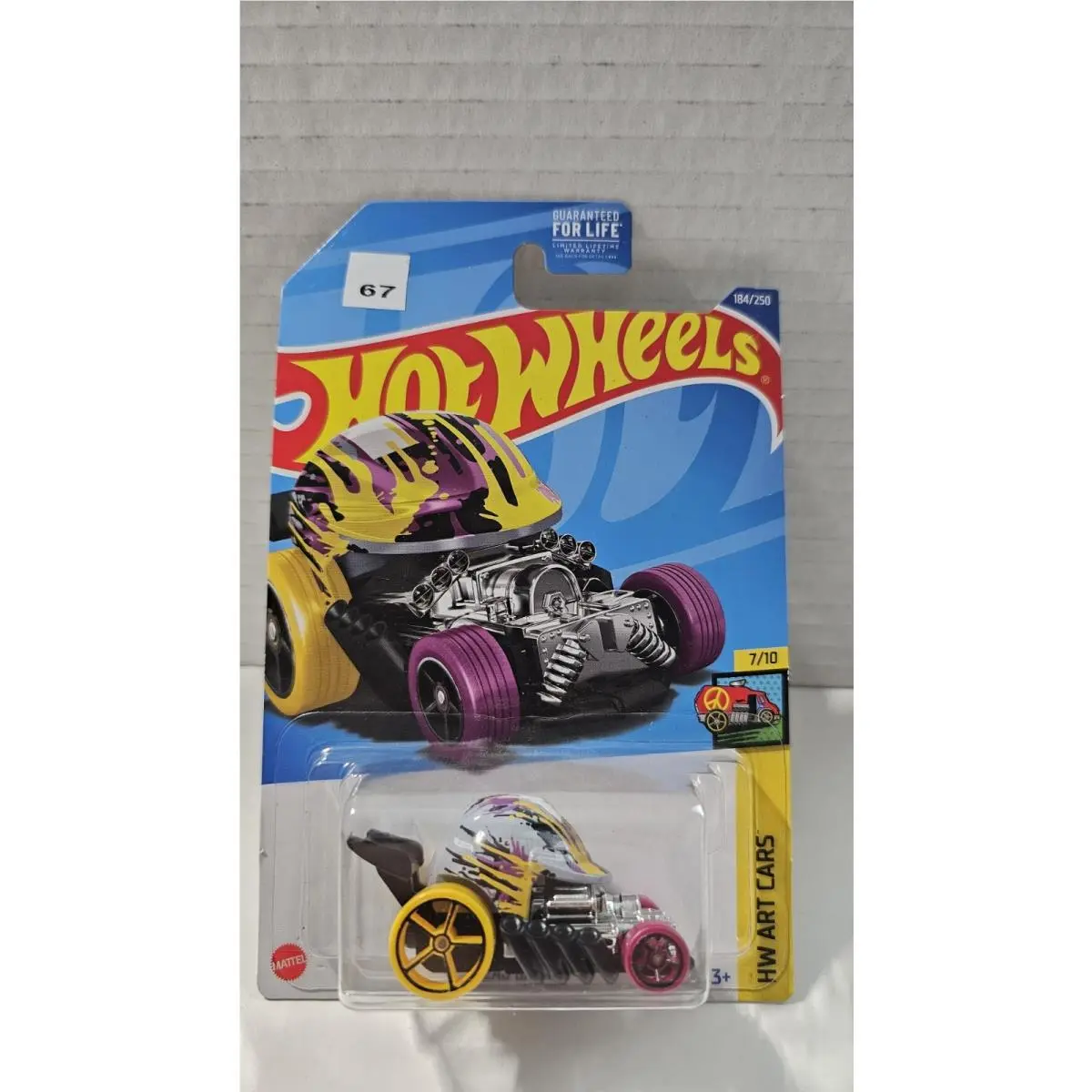 Hot Wheels HW Art Cars Head Gasket Car 7/10 Diecast 1:64 Scale Model Kit Plastic