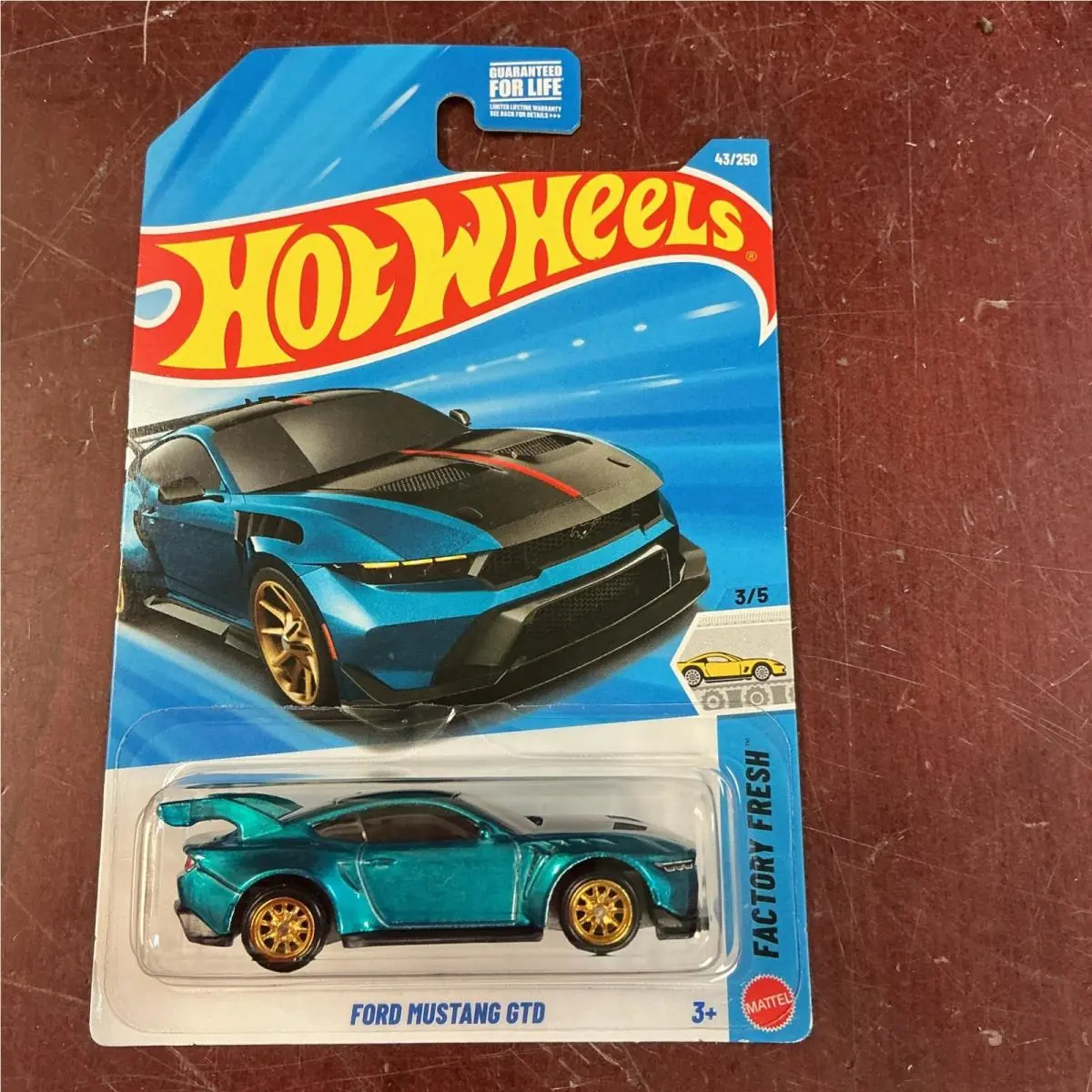 2026 Hot Wheels Case B Ford Mustang Gtd Super Treasure Hunt