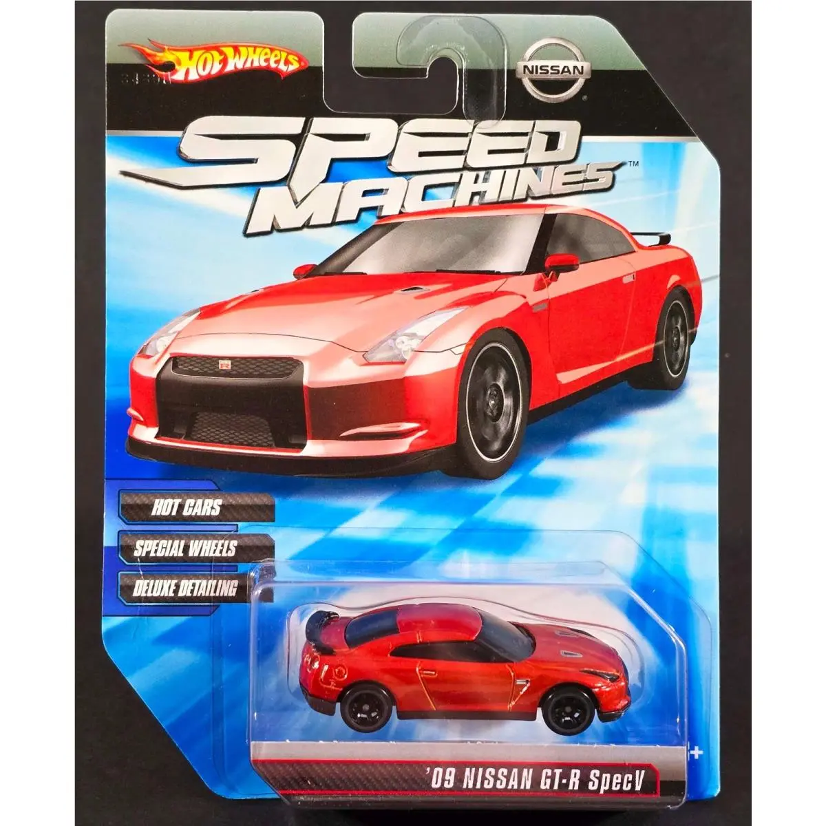 Hot Wheels Speed Machines `09 Nissan Gt-r Specv / 2010 / / Rare / Htf