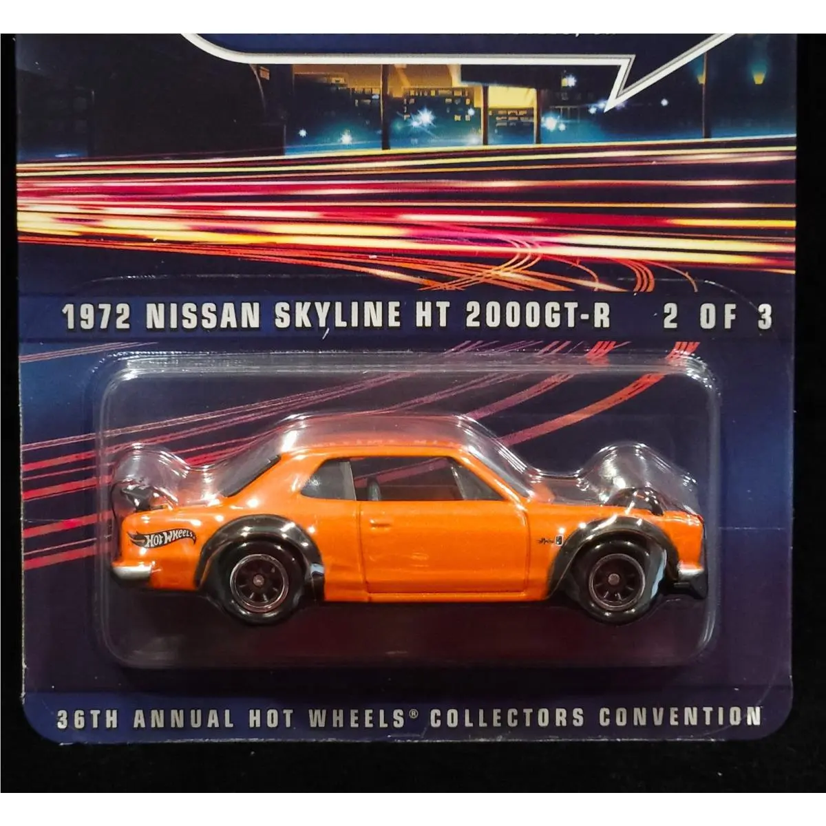 Hot Wheels 72 1972 Nissan Skyline HT 2000GT-R 2022 Convention Car 01901/6200