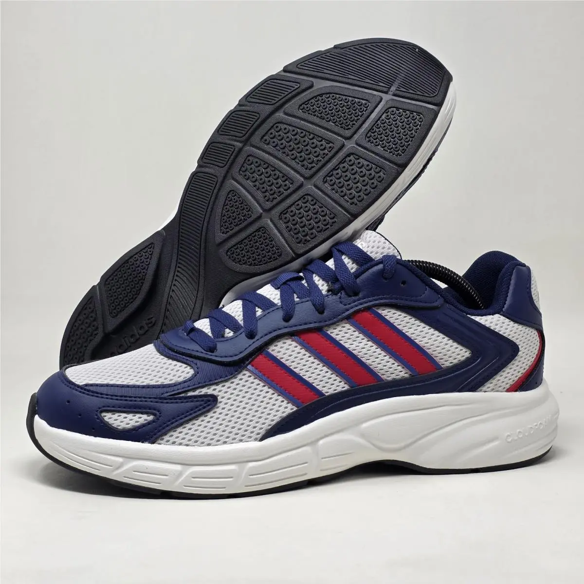 Adidas Men`s Eclyptix 2000 Sneakers Shoes Blue Red White JP9628 Size 9
