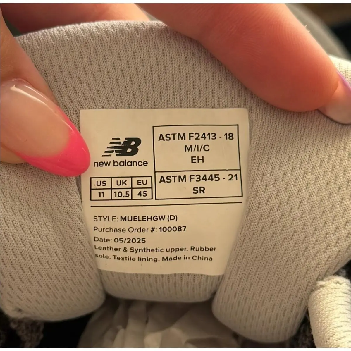 New Balance shoes - Gray 10