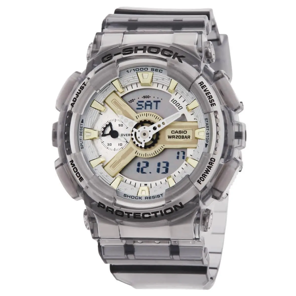 Casio G-shock World Time Quartz Analog-digital Watch GMA-S110GS-8ADR