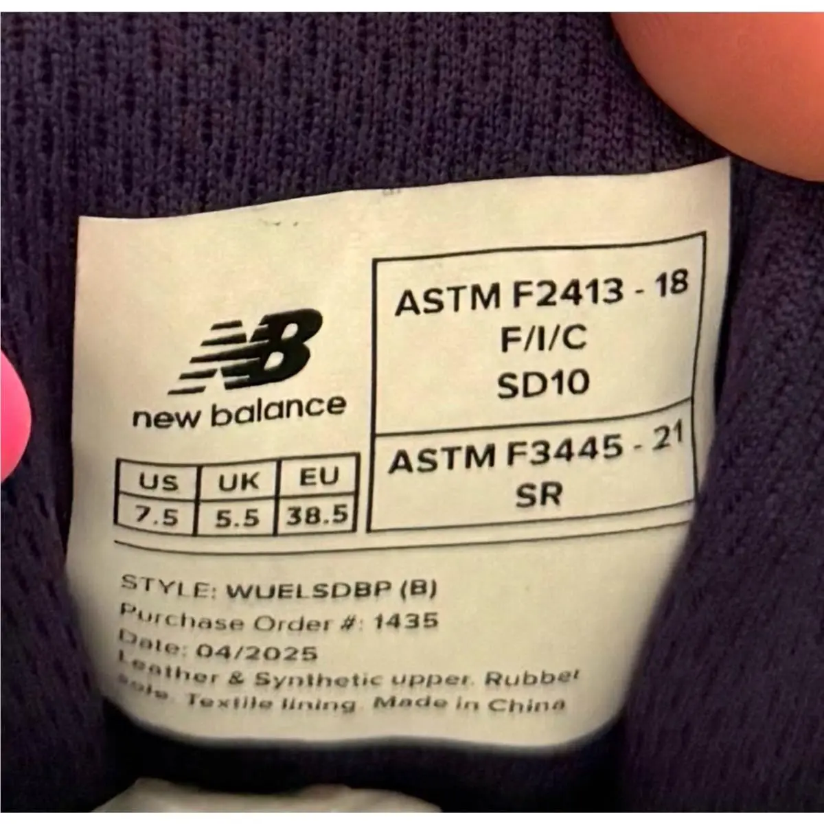 New Balance shoes - Black 11