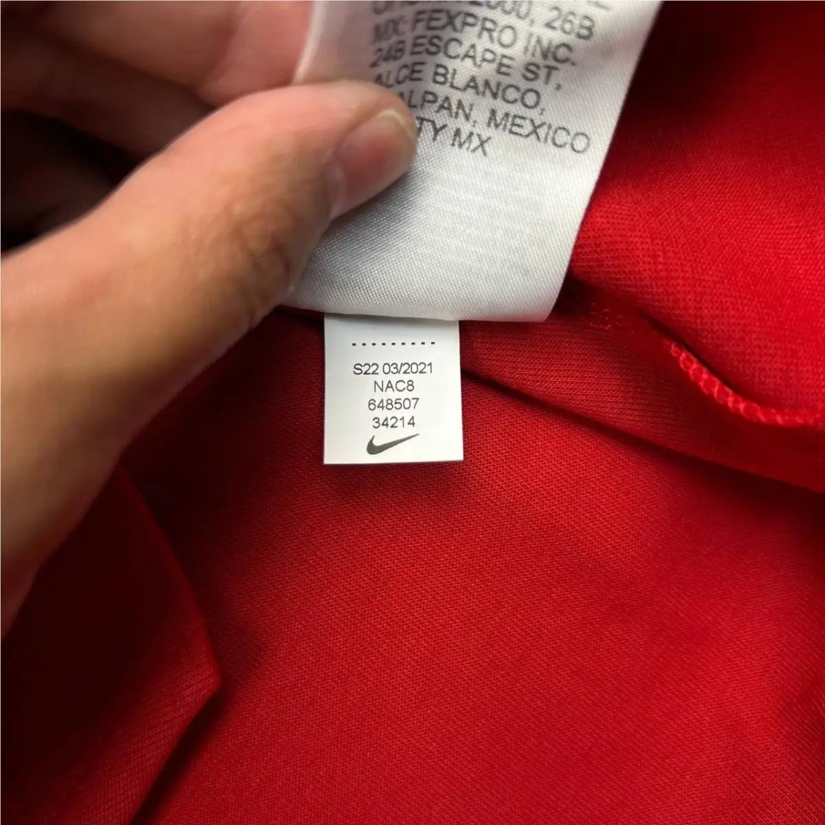 Nike clothing - Red 5