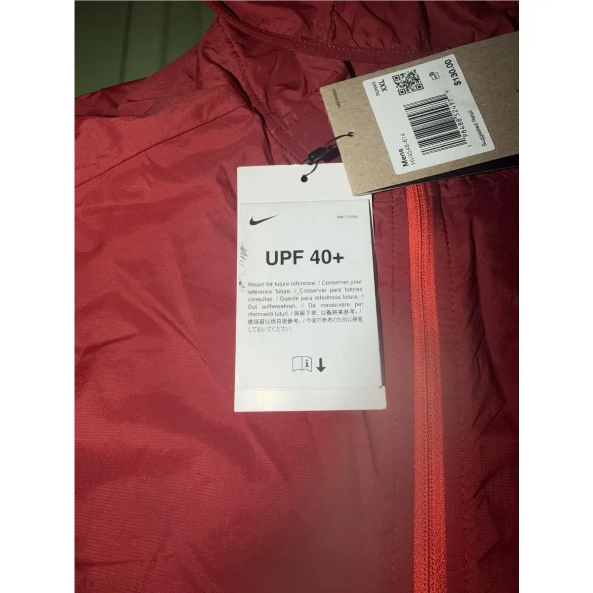 Nike clothing - Nike Stride Repel UV - Stride Repel - HV4548-614 - Red 9
