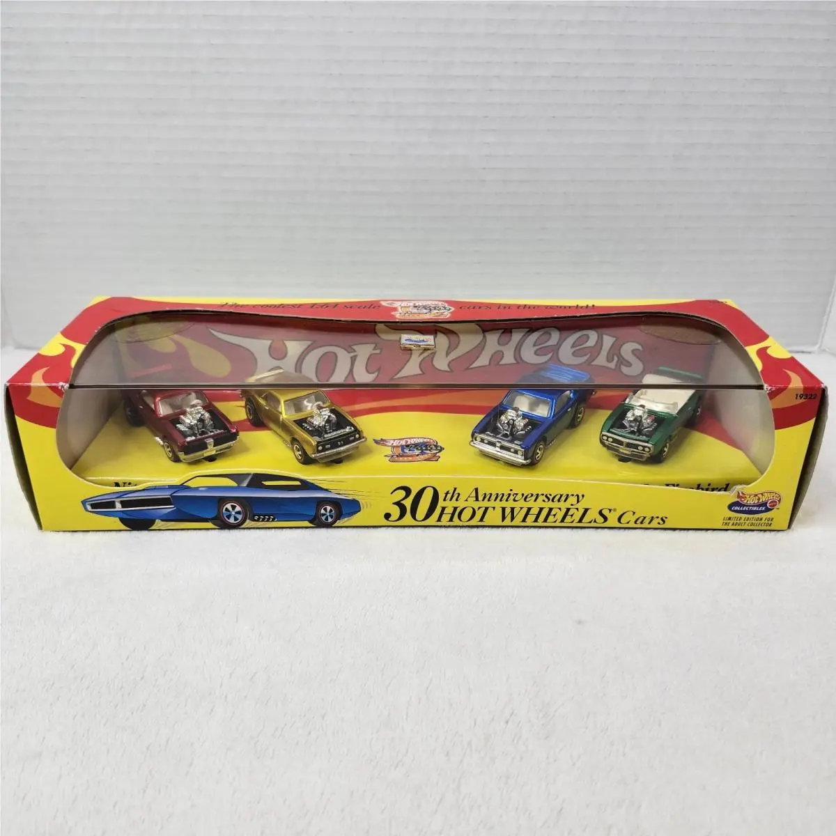 Vintage 1998 Hot Wheels 30th Anniversary Redlines 4 Cars Set Limited Edition