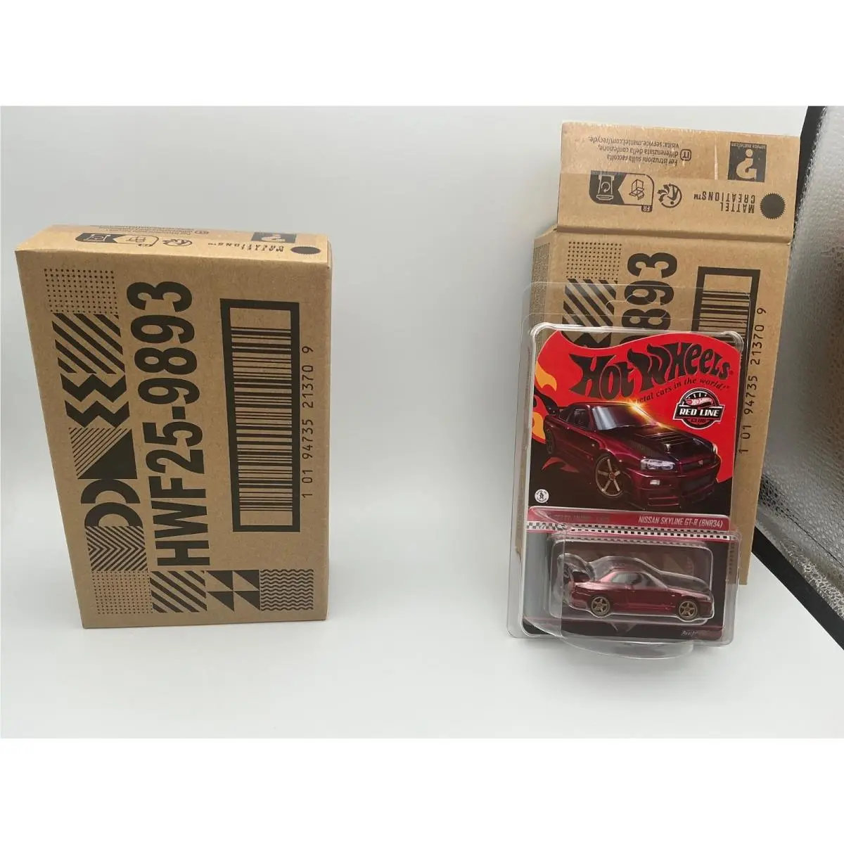Hot Wheels Red Line Club 2024 Selections Car Nissan Skyline Gt-r Pink BNR34 Read